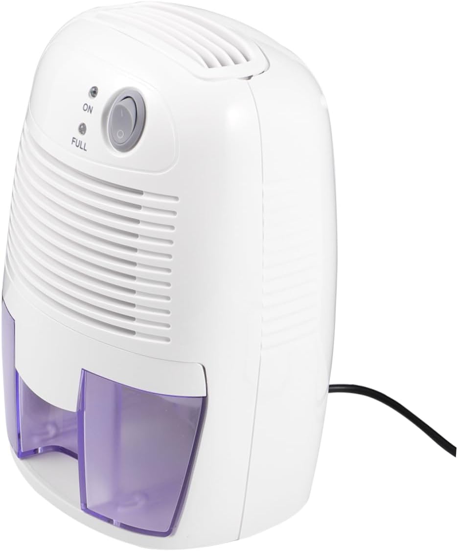 Mobestech Usb Mini Dehumidifier for Home Office Bathroom Compact Air Dryer with Auto Shut off Led Indicator Silent Operation for Spaces