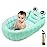 Relaxing Baby | Inflatable Baby Bathtub,Newborn Bathtub Seat for Infant,Non-Slip Baby Pool for Sitting up,Foldable Toddler Tub Shower,Portable Travel Bath for Kids 0-6 Year