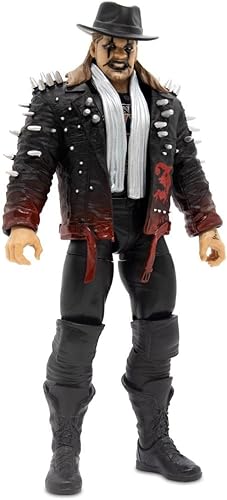 Miniatura 2 de AEW - Figura de acción de lucha libre sin igual de la colección de luminarias inigualables (elige luchador) (Chris Jericho (Painmaker))
