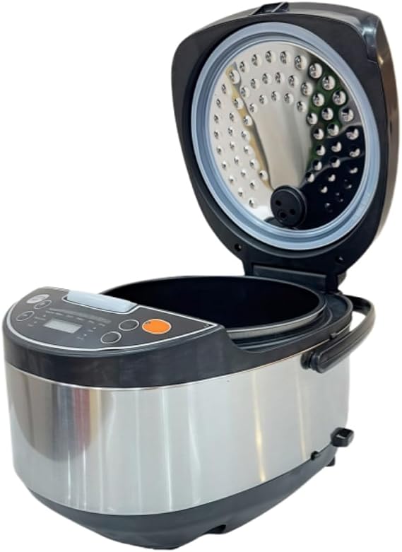Rice Cooker, Large Capacity, Multifunctional, Timer, Reservation, Intelligent, Multiple Cooking Methods, Simple and Convenient, Suitable for Kitchen and Commercial Use Black