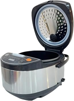 Rice Cooker, Large Capacity, Multifunctional, Timer, Reservation, Intelligent, Multiple Cooking Methods, Simple and Convenient, Suitable for Kitchen and Commercial Use Black