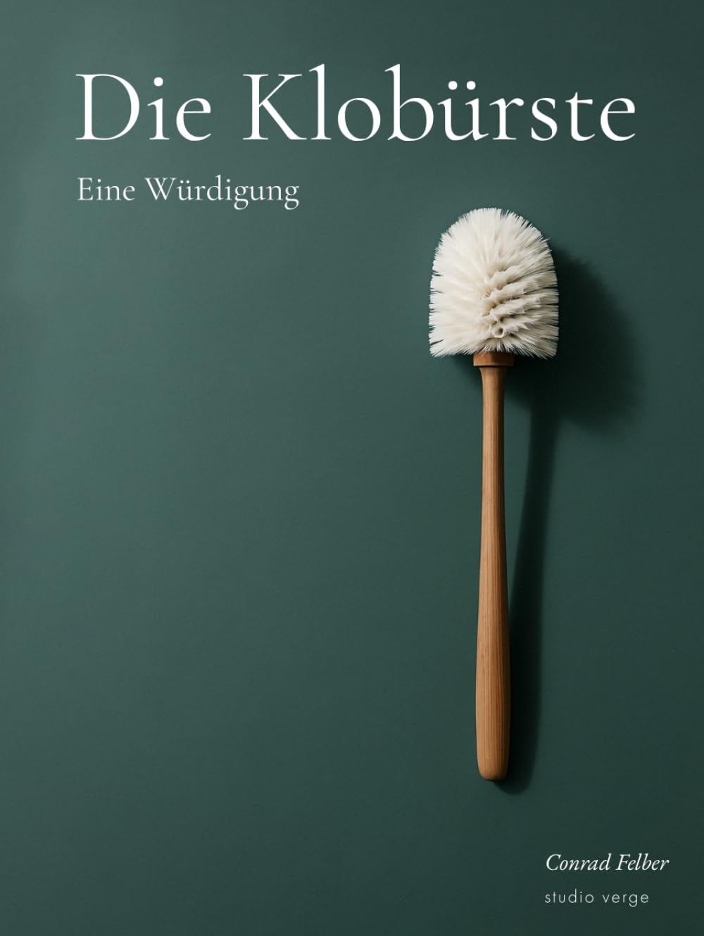 Livre d'art sur la brosse de toilette et l'esthétique du quotidien par Designbuch
