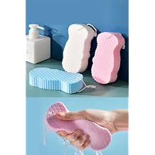 Luti Concept 3d Magic Ultra Soft Soft Bath Shower Sponge Skin Cleanser Body Scrub Dense Foam Sponge