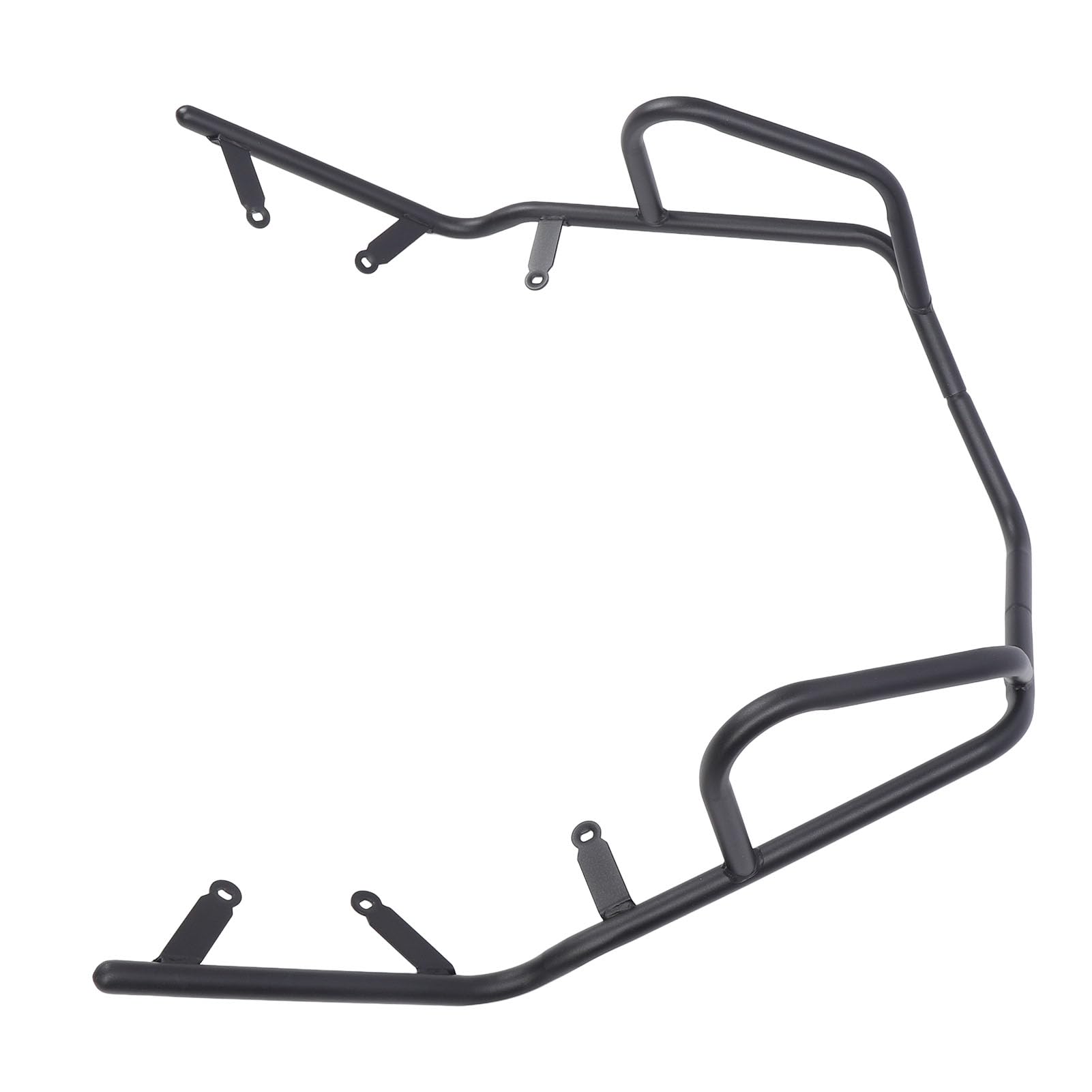 Keenso Pasek Awaryjny Silnika Stal Węglowa Osłona Silnika Motocykla 25 Mm Rura o Grubości 3 Mm Bez Ochraniacza Ramy Wiertła do Jazdy Po Autostradzie Zamiennik dla 2021 2024