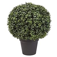 Algopix Similar Product 5 - Artificial Boxwood Plant  21Inch