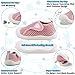 Toddler Shoes Size 5 Baby Infant Little Girls Boys Chubby Feet Summer Non-Slip Soft Sole Slip-On Light Weight Wave Athletic Sneaker Casual Walking Shoe for 1 Year Old 18 Month (Pink, 5#16)