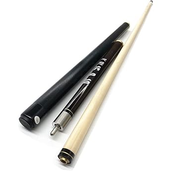 YRU Break/Jump Billiard Cue 145 cm Purple Ebony 1/2 Common American Billiard Handmade Ash Pack of 3