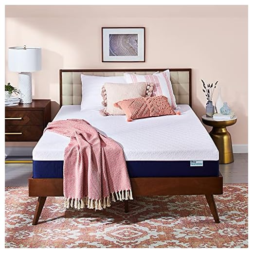 Sleep Innovations Shiloh 12 Inch Memory Foam Mattress with Ventilated Suretemp Foam for Breathability, Queen Size, Bed in a Box, Medium Firm Support