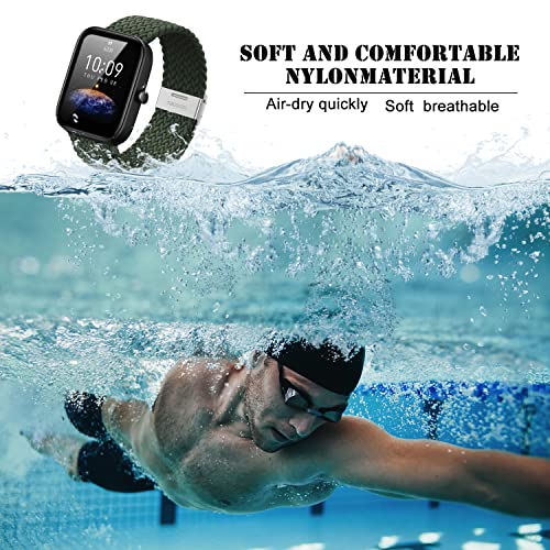 Niboow 20mm Strap for Amazfit T-Rex 3 Pro 44mm/Active 2/Active/GTS 4/GTS 4 Mini/GTS 3/GTS 2 Mini - Image 3