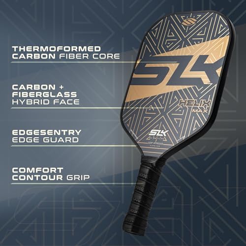 Image of Selkirk Sport SLK Helix Pro Pickleball Paddles | Carbon Fiber & Fiberglass