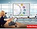 Auto Motorized Projector Screen with Remote Control, 120 inch, 4:3 Aspect Ratio, Wall/Ceiling Mounted Electric Movie Screen Wrinkle-Free, Great for Home Office Theater TV, Silver