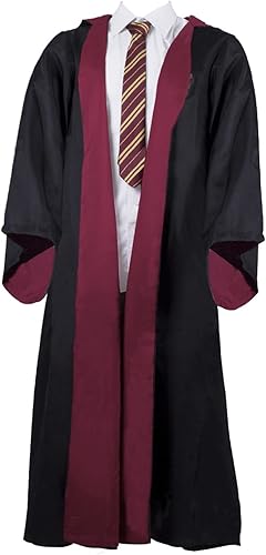 Brujería y hechicería adolescentes batas escolares mago joven mago mágico con capucha varita bruja estudiante traje mágico