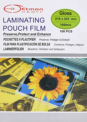 DGG Bright office lamination pouch 100 micron a4 - white