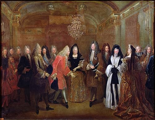 Tableau Louis XIV de Silvestre : impression d'art murale historique pour salon et chambre