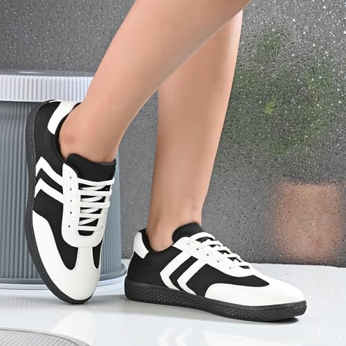 Image of Centrino Women Sneaker | Cushioned Insole for Comfort | Stylish Lace-Up Design | Perfect for Casual Outfit for Girls (9759)
