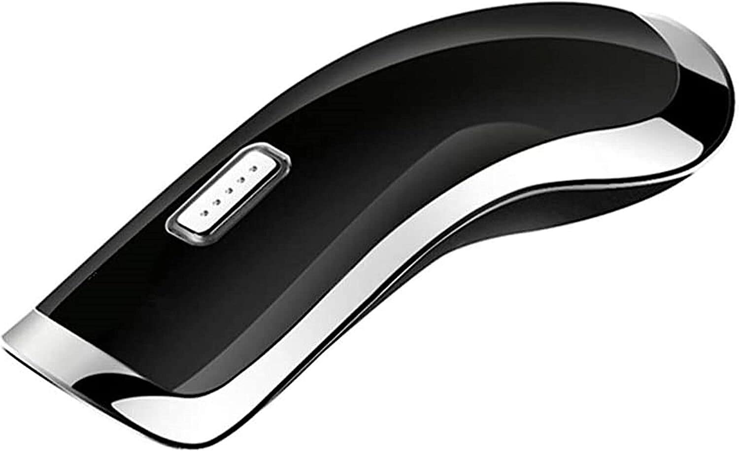 Ręczny skaner kodów kreskowych Ręczny przenośny skaner kodów kreskowych 1D 2D Mysz Bluetooth Bezprzewodowy czytnik kodów kreskowych QR 2.4 Ghz Wbudowana bateria (Color : Nero, Size : Bluetooth)