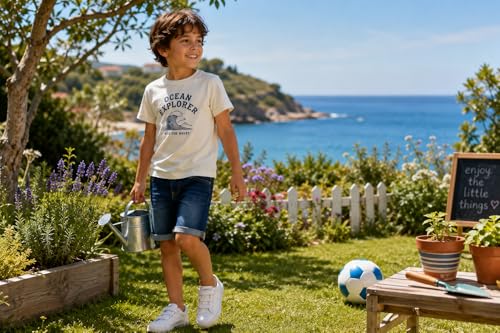 Bermuda para niño Mayoral de algodón premium con bolsillos delanteros 3