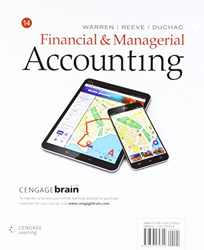 Financial & Managerial Accounting