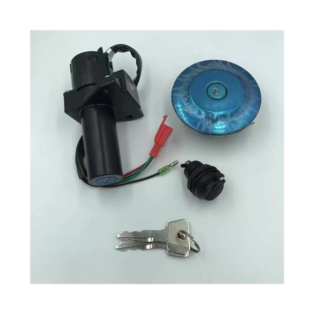 Cerradura de encendido YBR 125 y tapón de tanque gasolina