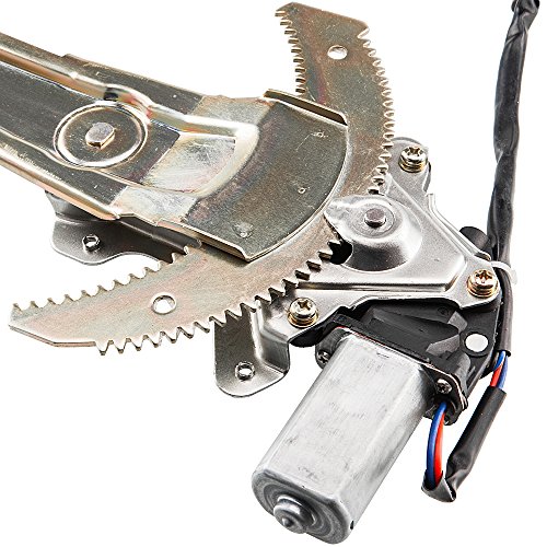 Million Parts 741-950 Power Window Motor And Regulator Assembly Front Left Driver Side Compatible With 1997-2001 Honda Cr-V Black #TOP4