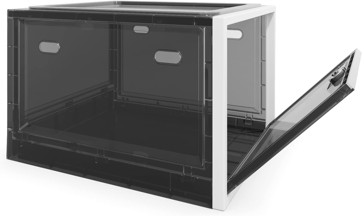 BUG HULL Large Capacity Medication Lock Box, Fridge Lock Box for Medicine Safe, Locking Medicine Box with Code for Snack, Food and Home Safety