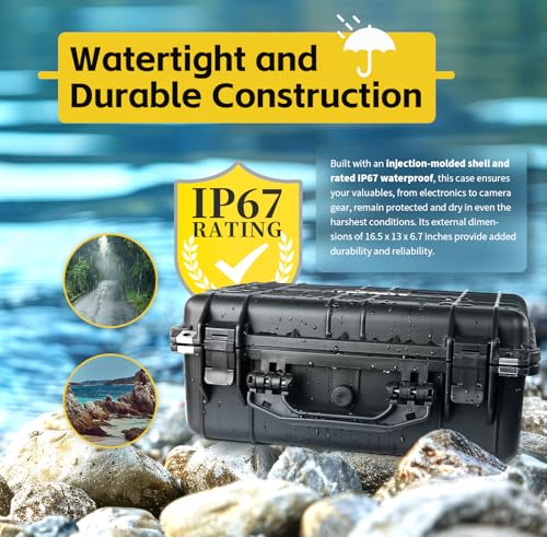 Maleta rígida impermeable IP67 MaxWorks 13.6" x 11.5" x 5.7" miniatura 5