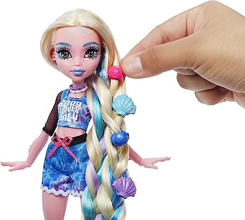Muñeca Lagoona Blue con Accesorios para Peinar miniatura 3
