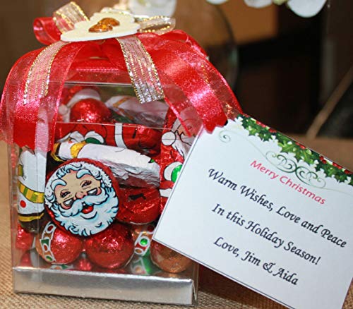 Christmas Chocolate Gift Box with Personalized Card