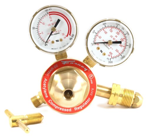 Forney 87091 Acetylene Regulator, Medium Duty, Victor Style #TOP10