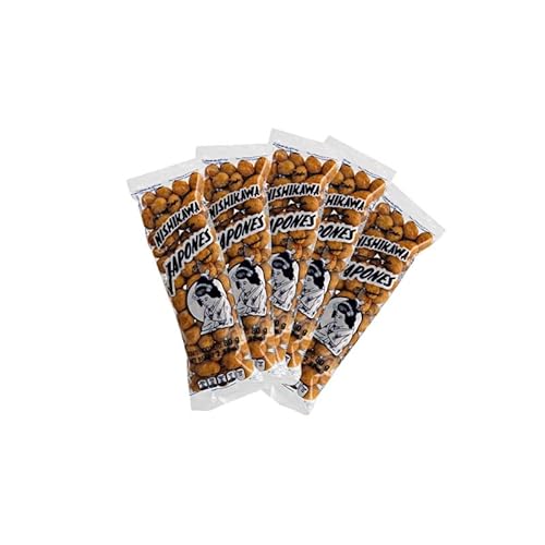 5 cacahuetes japoneses mexicanos Nishikawa en soja, 80 g