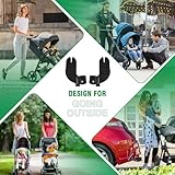 Car Seat Adapter for Stroller Compatible with Baby Jogger (City Go/City Select) & Graco Car Seats City Select Stroller Accessories Car Seat Adapter for Stroller Nylon, Black - Image 6