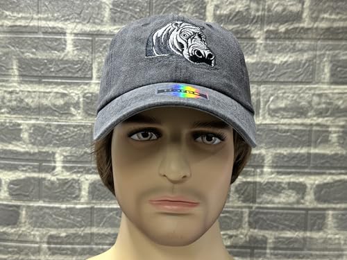 Gorra ajustable bordada con diseño animal para hombres y mujeres miniatura 4