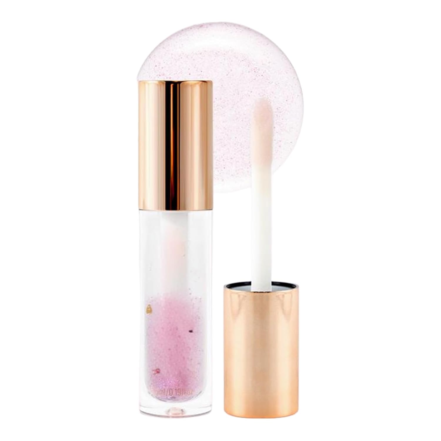 Waterproof Lip Gloss with Shimmer Effect Womens Liquid Lipstick for Long-Lasting Color Type 02 One Size