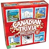 Canada Trivia Family Edition Board Game – 4 Categories to Choose from, 2 Levels of Difficulty and Over 2,000 Questions – for Ages 9 and up by Outset Media, 10015
