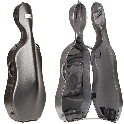 Bam France 1001Sw Classic Black 4/4 Cello Case With Wheels #TOP5