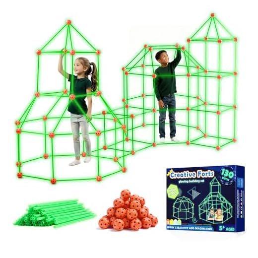 Tiny Land Glow Fort Building Kit for Kids