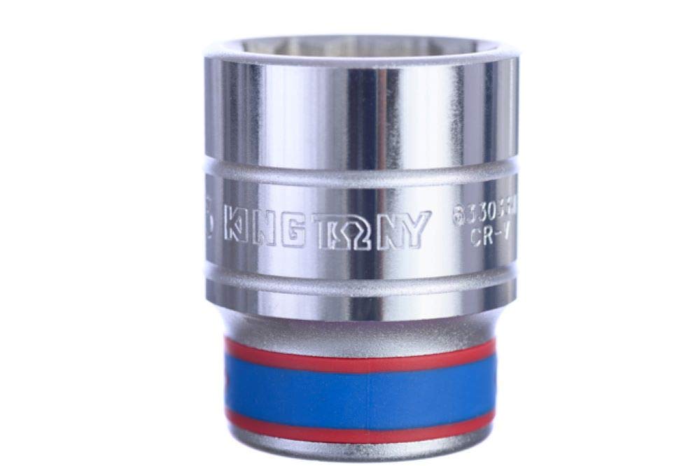 KING TONY 633033M 12-Points Socket, 33 mm, 3/4-inch
