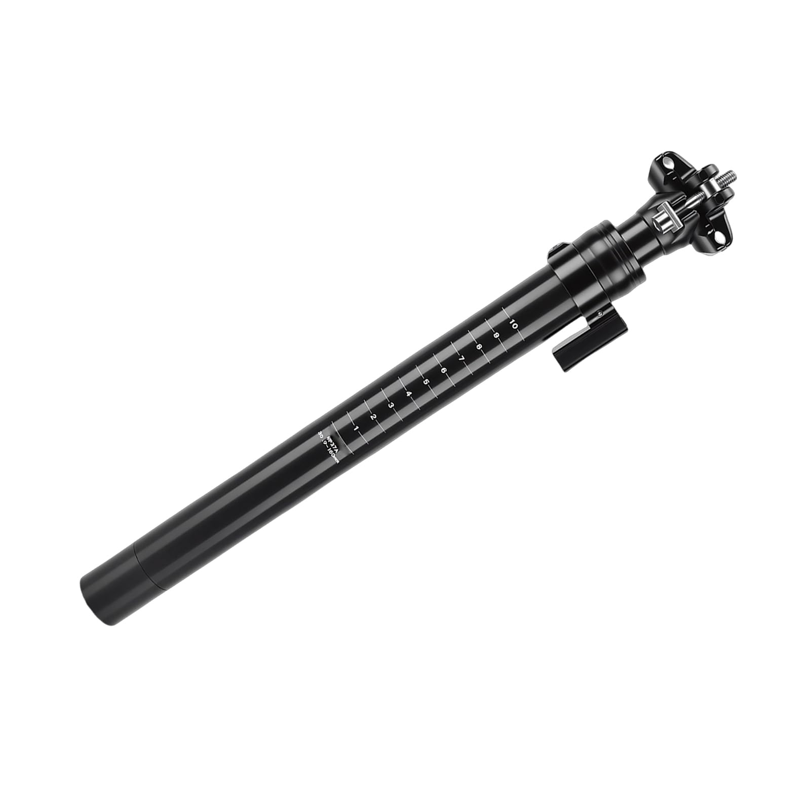 Sztyca Rowerowa, Sztyca Rowerowa ze Stopu Aluminium, Podróżna 150 Mm do Rowerów Szosowych, Górskich i Terenowych (30,9 mm)