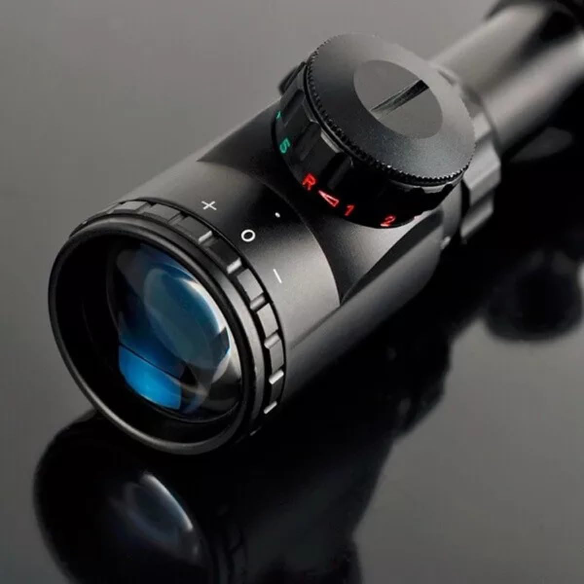 MIRINO OTTICO PRECISIONE PER FUCILE CARABINA RETICOLO ILLUMINATO 3-9x40EG 22mm