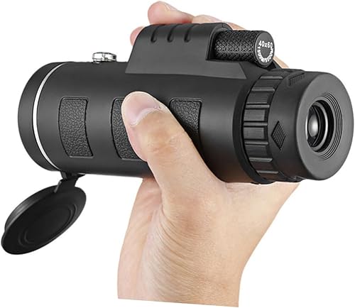Miniatura 3 de OSALADI Telescopio monocular 40x60 Mirascope Telescopio de alta definición Telescopio para Adultos Monoscopio Telefoto Móvil Lente Zoom Alcance