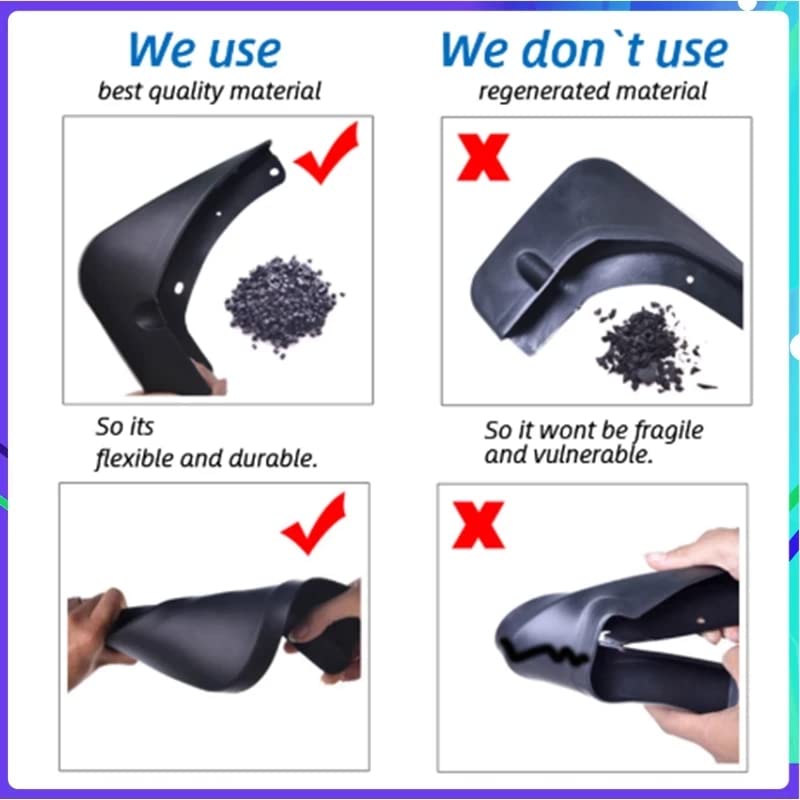 4stuks Auto Spatlappen Voor Suzuki Vitara 2016-2022, Voor Achter Spatborden Splash Guards Volledige Bescherming Spatlap Kit Exterieur Accessoires