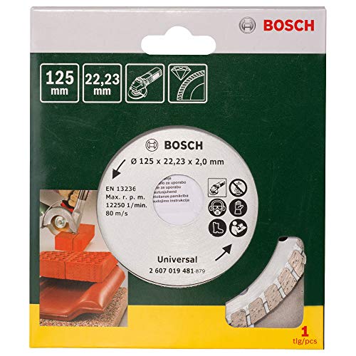 Bosch Home and Garden Diamanttrennscheibe Turbo, 125 mm, 2607019481 – Ansicht 2