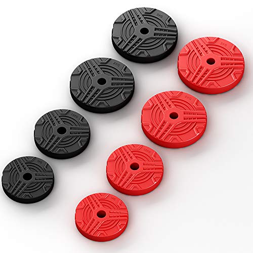 Rubberen halter zwart/rood halters dames heren fitness woning verstelbare gewichtenset combinatie halter 10/20 / 30kg… - Afbeelding 5