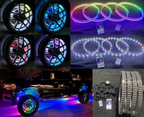 Double Sided Quad Row - 8Rolls Brightest LED 17.5