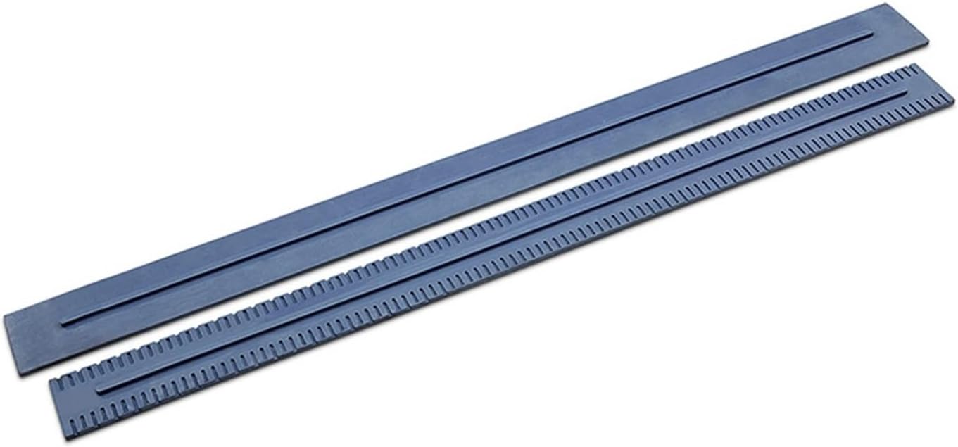 Replacement Transparent Squeegee Blade 1 Pair Compatible With Karcher BD 50/50 And BD 50/70 Floor Scrubbers, For Commercial Cleaning Machines(2PCS.)