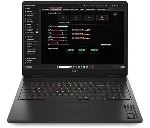 HP OMEN 16 Gaming Laptop (16" 2K 144Hz, NVIDIA RTX