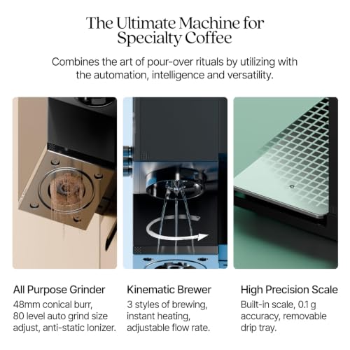 Image of xBloom Studio Coffee Machine, Drip Coffee Maker, Grinder&Scale, AppControl