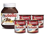Nutella and Nutella and Go Bundle, Perfect on Pancakes, 4 Count Chocolate Hazelnut Spread Snack...