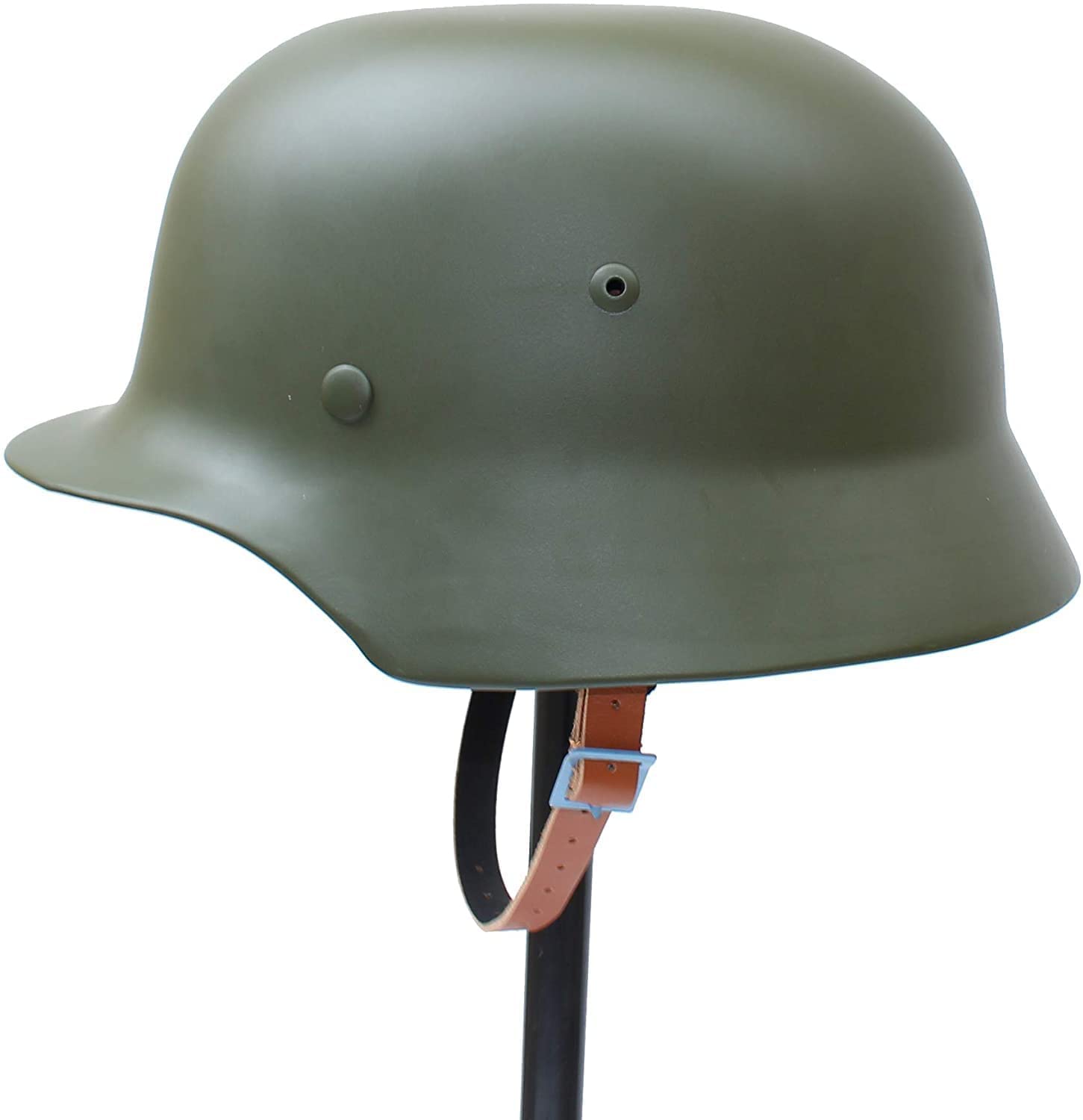 Casque en acier Stahlhelm M35 M1935 Vert WW2