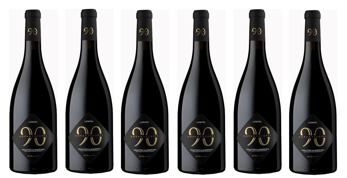 6x 0,75l - 2024er - Latentia - Novantaceppi - Primitivo di Manduria